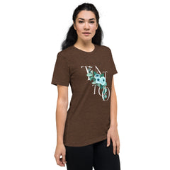 Tattoo Blume T-Shirt Triblend