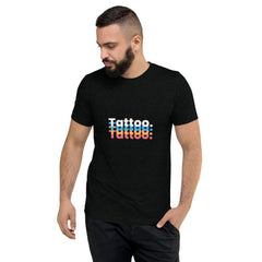 Retro ist wieder in T-Shirt Tri-blend