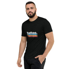 Retro ist wieder in T-Shirt Tri-blend