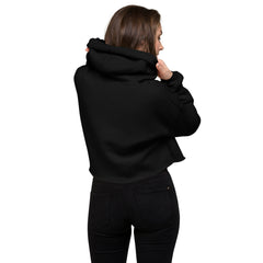 Ink Herz Crop-Hoodie