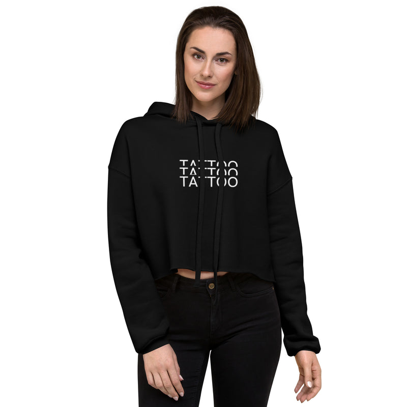 Tattoo Crop-Hoodie