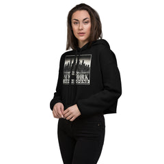 Rockstar Line-Crop-Hoodie