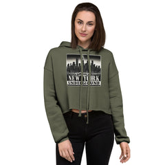 Rockstar Line-Crop-Hoodie