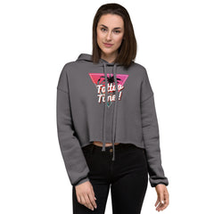 Tattoo Time Crop Hoodie