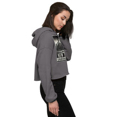 Rockstar Line-Crop-Hoodie