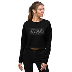 Black Line - Crop-Pullover