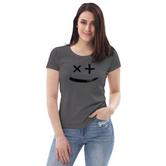 Rockstar Line-  Enganliegendes Bio-T-Shirt für Damen