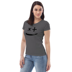 Rockstar Line-  Enganliegendes Bio-T-Shirt für Damen