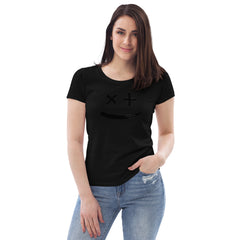 Rockstar Line-  Enganliegendes Bio-T-Shirt für Damen