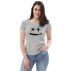 Rockstar Line-  Enganliegendes Bio-T-Shirt für Damen