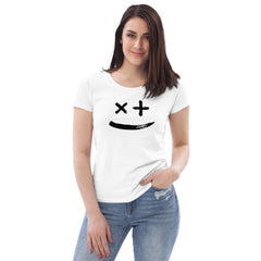 Rockstar Line-  Enganliegendes Bio-T-Shirt für Damen