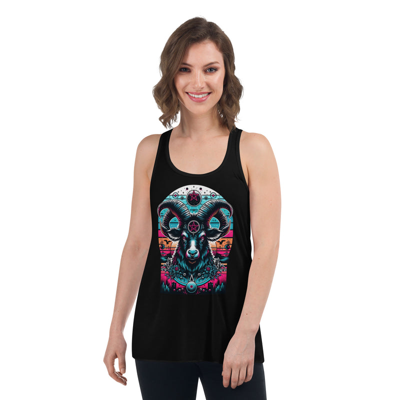 Rockstar Line-Racerback-Tank-Top für Damen