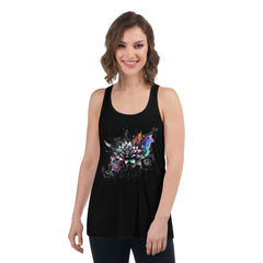 Art Line-Racerback-Tank-Top für Damen