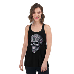 Gothic Line-Racerback-Tank-Top für Damen