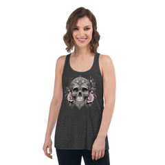 Gothic Line-Racerback-Tank-Top für Damen