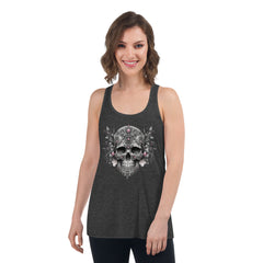 Gothic Line-Racerback-Tank-Top für Damen