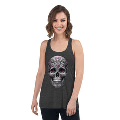 Gothic Line-Racerback-Tank-Top für Damen