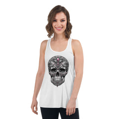 Gothic Line-Racerback-Tank-Top für Damen