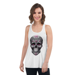 Gothic Line-Racerback-Tank-Top für Damen