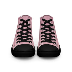 High-Top Leinenschuhe für Damen