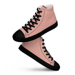 High-Top Leinenschuhe für Damen