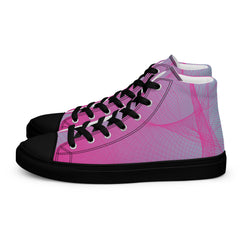 High-Top Leinenschuhe für Damen