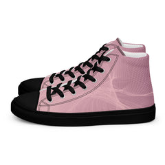 High-Top Leinenschuhe für Damen