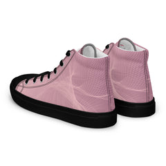 High-Top Leinenschuhe für Damen