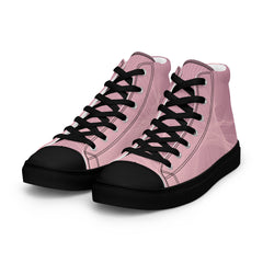 High-Top Leinenschuhe für Damen