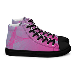 High-Top Leinenschuhe für Damen