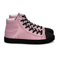 High-Top Leinenschuhe für Damen