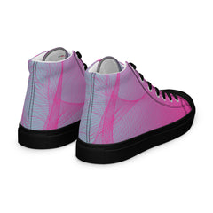 High-Top Leinenschuhe für Damen