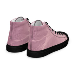 High-Top Leinenschuhe für Damen