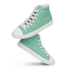 Mandala High-Top Leinenschuhe