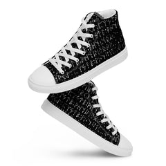 High-Top Leinenschuhe für Damen