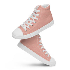 High-Top Leinenschuhe für Damen