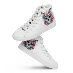 Art Line-High-Top Leinenschuhe für Damen