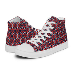 Geometric Line -Leinenschuhe