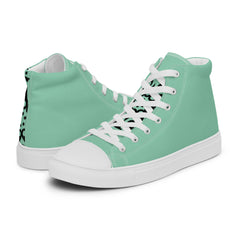 Mandala High-Top Leinenschuhe