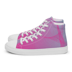 High-Top Leinenschuhe für Damen