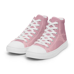 High-Top Leinenschuhe für Damen