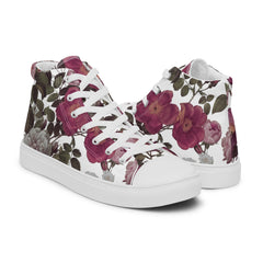 Helle Blumen Leinenschuhe