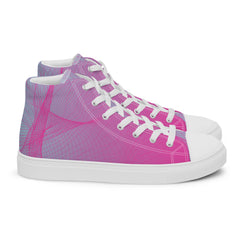 High-Top Leinenschuhe für Damen