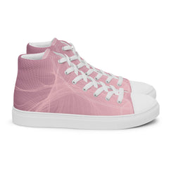 High-Top Leinenschuhe für Damen