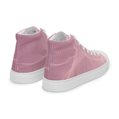 High-Top Leinenschuhe für Damen