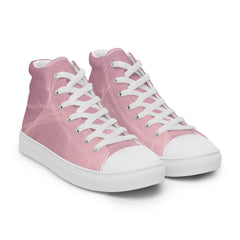 High-Top Leinenschuhe für Damen