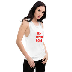 Ink over love Muscle-Tank-Top